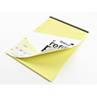 Silvine Tinted Refill Pad A4 8mm Lined with Margin 100 Pages Yellow